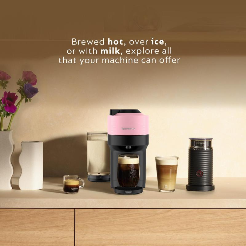 Cafeteira Nespresso Vertuo Pop+ Candy Pink - Cafeteira Nespresso